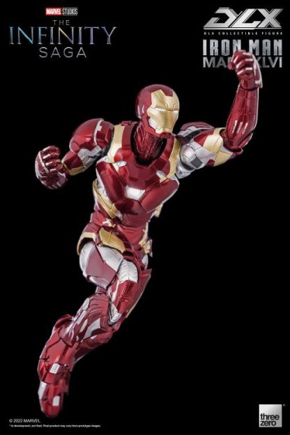 Threezero Infinity Saga DLX Iron Man Mark 46 1/12 Scale Figure