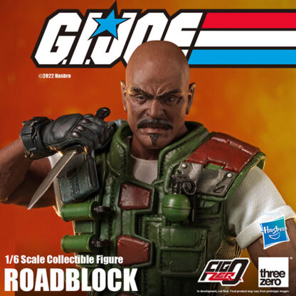 Threezero G.I. Joe Roadblock 1/6 Scale Figure