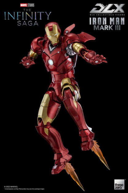 Avengers: Infinity Saga DLX Iron Man Mark 3 1/12 Scale Figure by Threezero