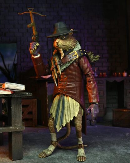 NECA Universal Monsters x TMNT Ultimate Splinter as Van Helsing