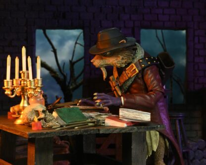 NECA Universal Monsters x TMNT Ultimate Splinter as Van Helsing