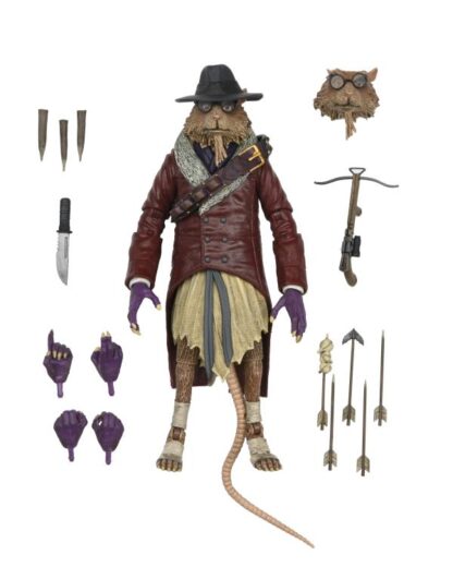 NECA Universal Monsters x TMNT Ultimate Splinter as Van Helsing