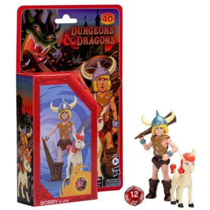 Dungeons & Dragons Cartoon Classics Bobby and Uni Action Figures