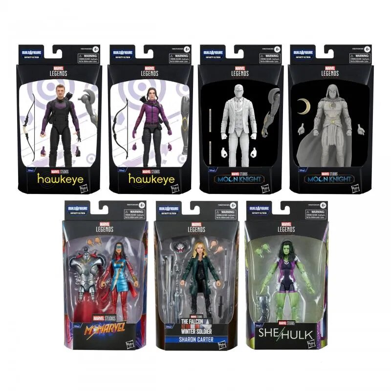 Marvel Legends Disney + Infinity Ultron BAF Wave Set of 7 Kapow Toys