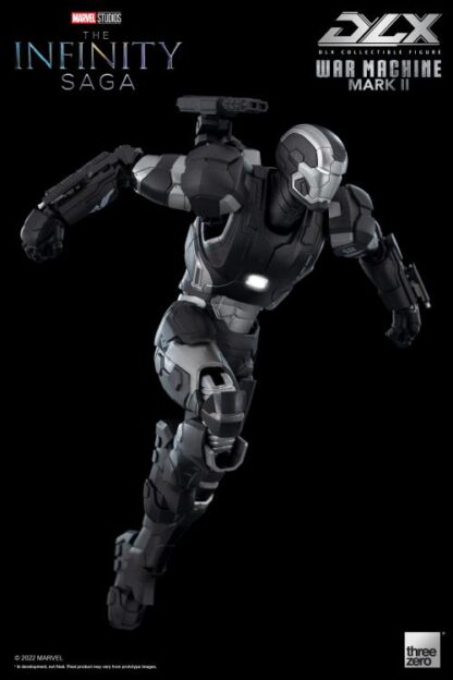 Avengers: Infinity Saga DLX Age of Ultron War Machine Mark 2 - 1/12 Scale Figure by Threezero