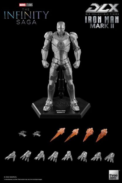 Avengers: Infinity Saga DLX Iron Man Mark II 1/12 Scale Figure by Threezero