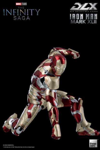 Avengers: Infinity Saga DLX Iron Man 3 Mark 42 1/12 Scale Figure by Threezero