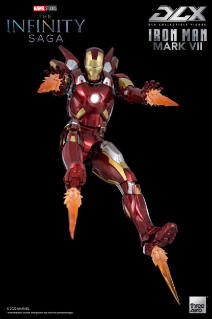 Avengers: Infinity Saga DLX Iron Man Mark VII 1/12 Scale Figure by Threezero