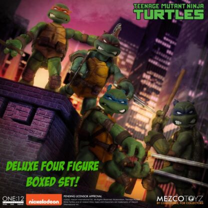 Mezco One:12 Collective Teenage Mutant Ninja Turtles Deluxe Box Set