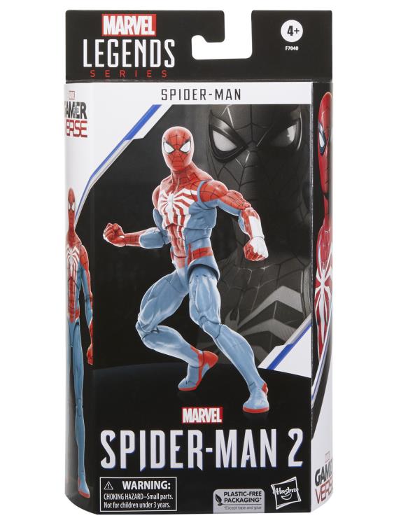 Marvel Legends Gamerverse Spider-Man – Statuina Da 15 Cm Con 7 Accessori, Ispirata A Marvel's Spider-Man 2