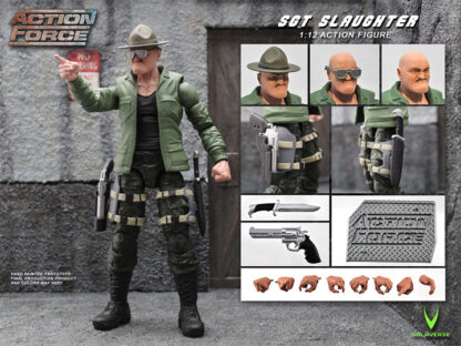 Valaverse Action Force Sgt Slaughter