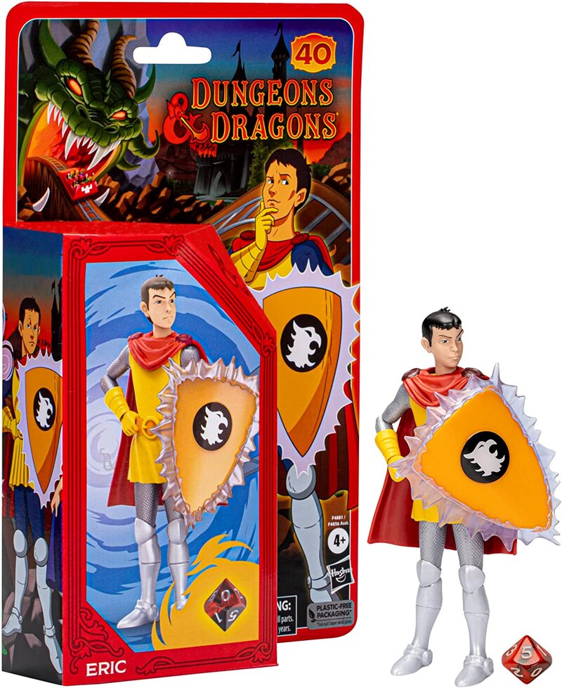Dungeons and Dragons Cartoon Classics Eric Action Figure Kapow Toys