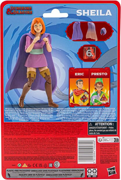 Dungeons and Dragons Cartoon Classics Shiela Action Figure