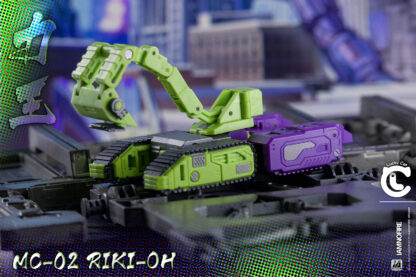 Lucky Cat Micro Cosmos Riki-Oh MC-02 Devastator Set C