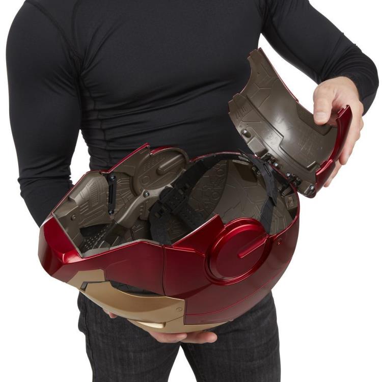 Marvel Legends Iron Man Electronic Helmet 1:1 Scale ( Wearable ) – Kapow Toys