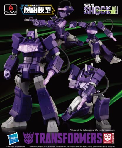 Flame Toys Transformers Furai Model Shockwave Kit