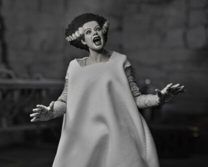 NECA Universal Monsters Bride of Frankenstein Ultimate Action Figure Black and White