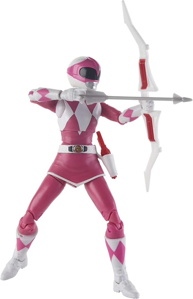 Power Rangers Pink Ranger Figure Power Rangers Lightning Collection Mighty Morphin Pink Ranger ...