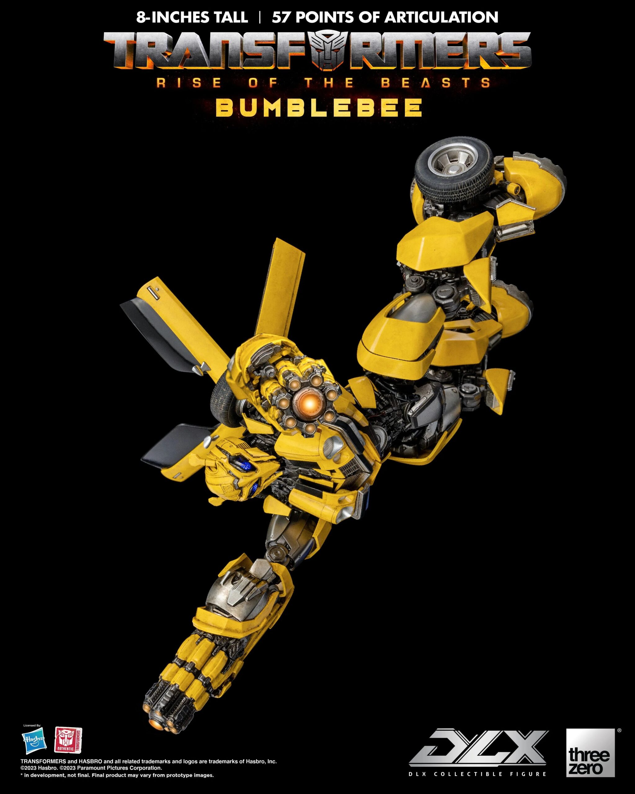 Bumblebee DLX Scale Collectible Figure | Transformers: Rise Of The Beasts |  threezero