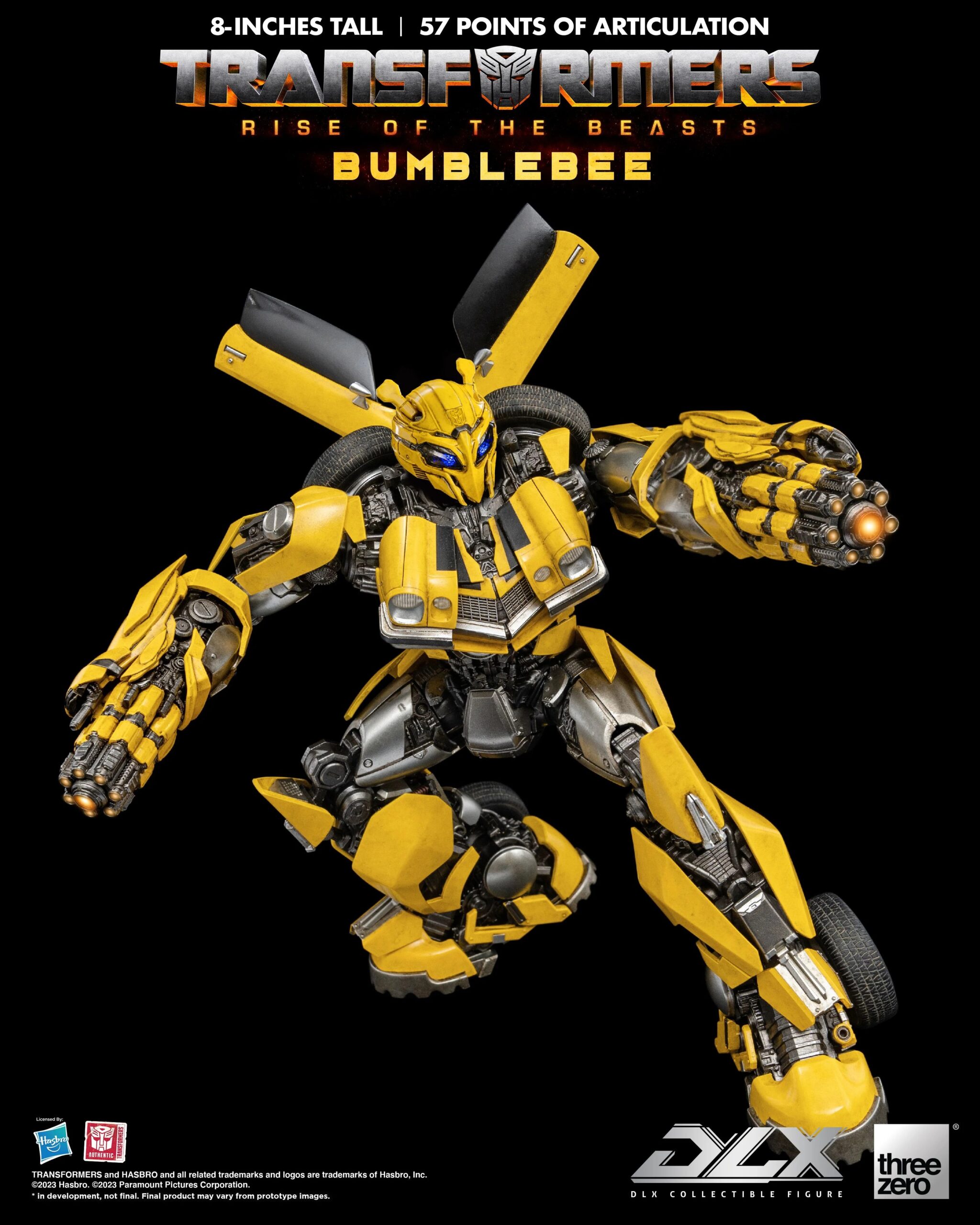 Transformers: Rise of the Beasts DLX Bumblebee By Threezero