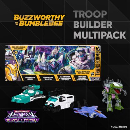 Transformers Buzzworthy Bumblebee Troop Builder Multipack