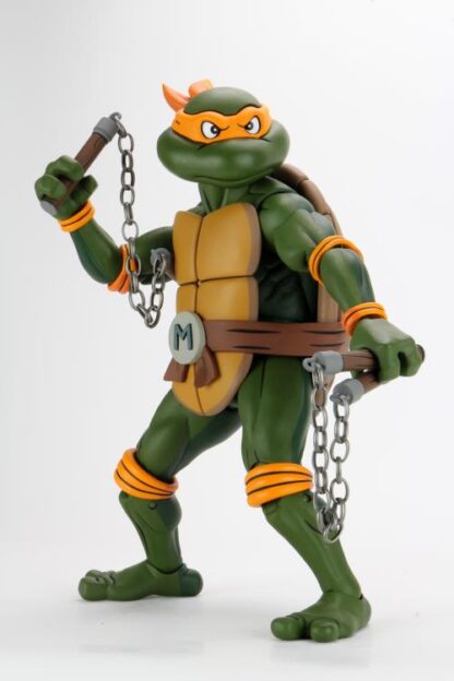 NECA Teenage Mutant Ninja Turtles 1/4 Scale Toon Michelangelo