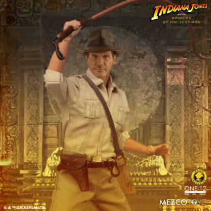 Mezco One:12 Collection Indiana Jones Raiders of the Lost Ark Action Figure