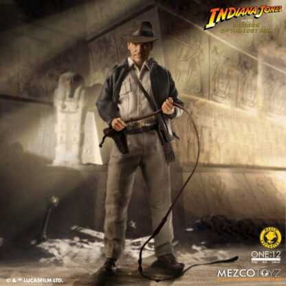 Mezco One:12 Collection Indiana Jones Raiders of the Lost Ark Action Figure