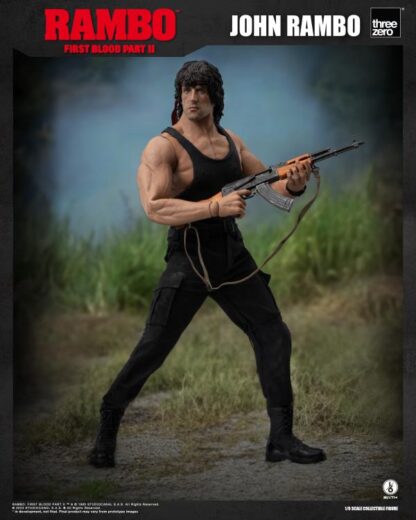 Threezero Rambo First Blood Part II Rambo Figure