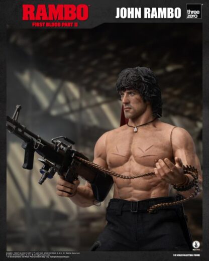 Threezero Rambo First Blood Part II Rambo Figure