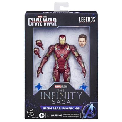 Marvel Legends The Infinity Saga Iron Man Mark 46 ( Civil War )