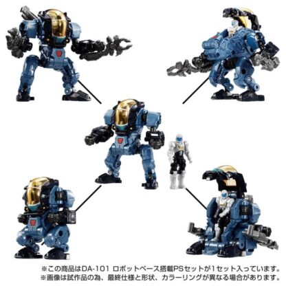 Diaclone DA-101 Robot Base Powered Suit Set