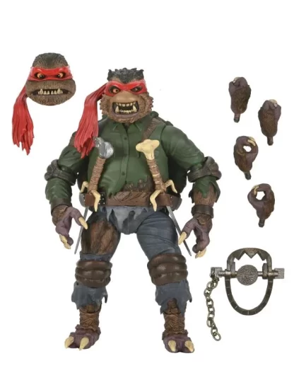 NECA Universal Monsters x TMNT Ultimate Raphael as the Wolfman