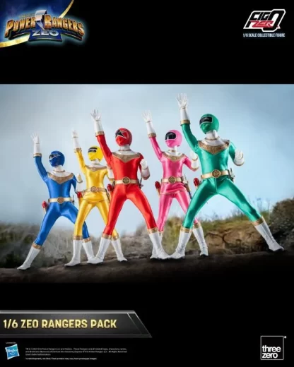 Power Rangers Zeo FigZero Zeo Rangers 1/6 Scale 5 Pack