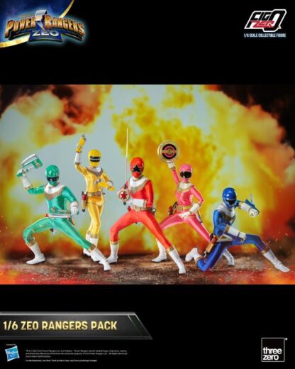 Power Rangers Zeo FigZero Zeo Rangers 1/6 Scale 5 Pack