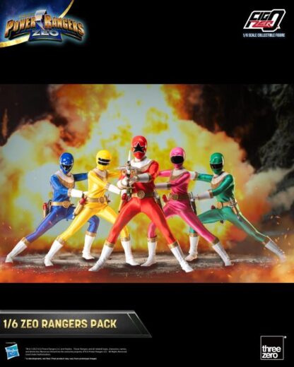 Power Rangers Zeo FigZero Zeo Rangers 1/6 Scale 5 Pack