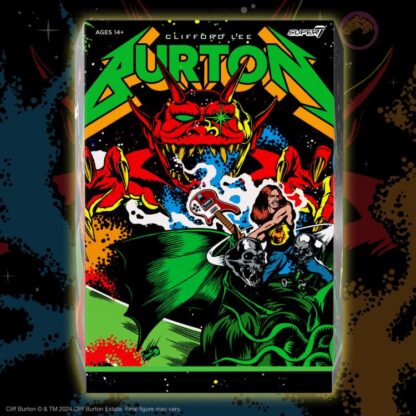 Super7 Ultimates Cliff Burton ( Superhero Poster ) Action Figure