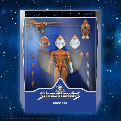 Super7 SilverHawks Ultimates Copper Kidd (Cartoon )