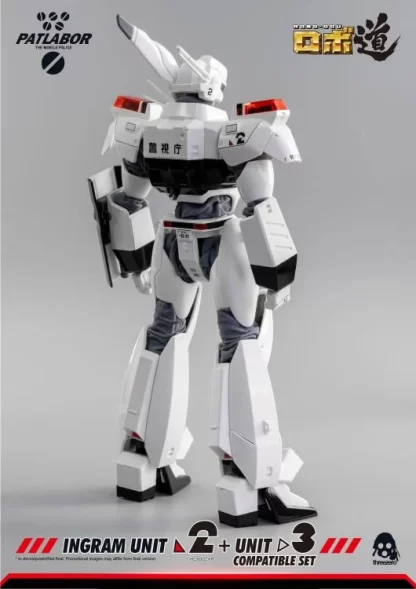 Threezero ROBO DOU Patlabor Ingram Unit 2 1/35 Scale Figure with Unit 3 Compatible Set