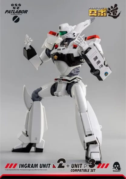 Threezero ROBO DOU Patlabor Ingram Unit 2 1/35 Scale Figure with Unit 3 Compatible Set