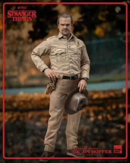 Threezero Stranger Things Jim Hopper 1/6 Scale Figure