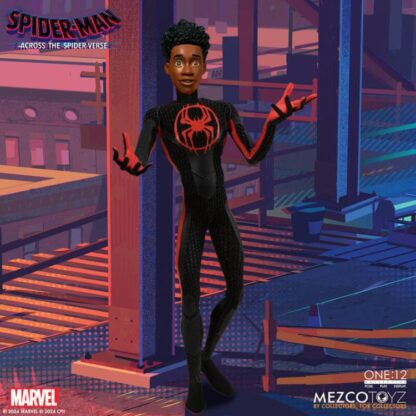 Mezco One:12 Collective Miles Morales Spider-Man Action Figure