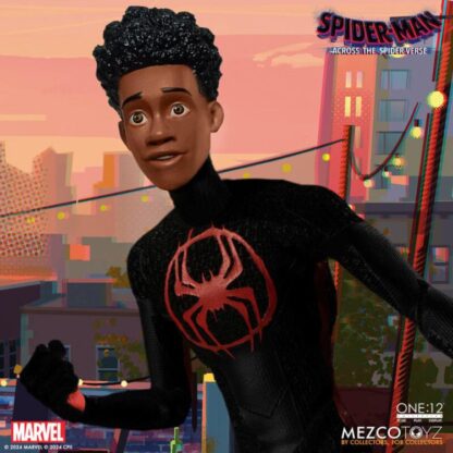 Mezco One:12 Collective Miles Morales Spider-Man Action Figure
