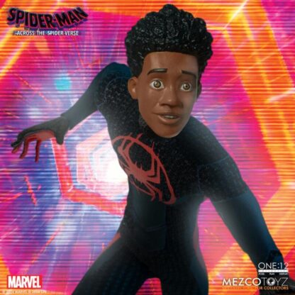 Mezco One:12 Collective Miles Morales Spider-Man Action Figure