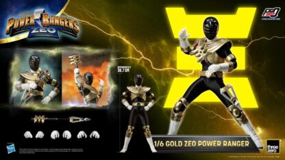 Threezero FigZero Power Rangers Zeo Gold Zeo Ranger 1/6 Scale Figure