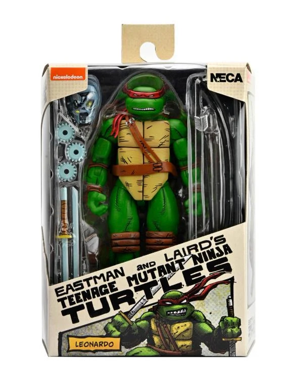 NECA Teenage Mutant Ninja Turtles Mirage Comics Leonardo Action Figure Kapow Toys