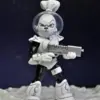 NECA Usagi Yojimbo Space Usagi Black and White Action Figure