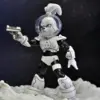 NECA Usagi Yojimbo Space Usagi Black and White Action Figure