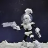 NECA Usagi Yojimbo Space Usagi Black and White Action Figure