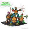 Teenage Mutant Ninja Turtles Original Sketch Turtles Set of 4 Figures